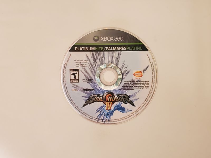Microsoft Xbox 360 Soul Calibur IV [Platinum Hits] video game