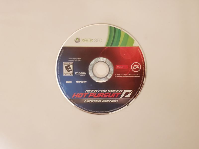 Microsoft Xbox 360 Need For Speed: Hot Pursuit [Limited Edition] video game
