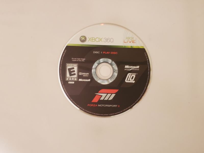 Microsoft Xbox 360 Forza Motorsport 3 (Disc 1 | Play Disc) video game