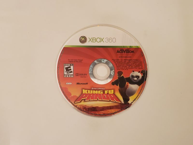 Microsoft Xbox 360 Kung Fu Panda video game
