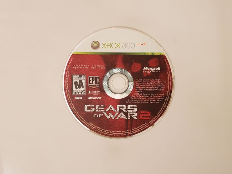 Microsoft Xbox 360 Gears of War 2 video game