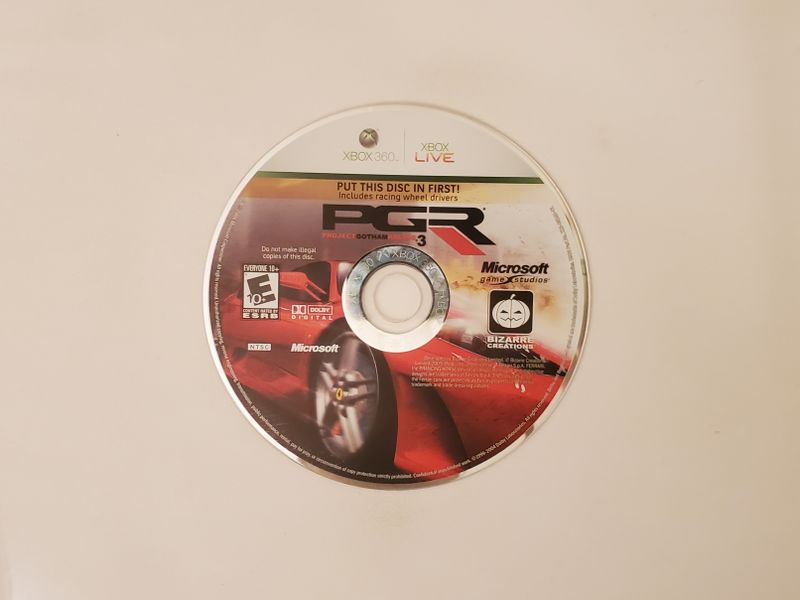 Microsoft Xbox 360 Project Gotham Racing 3 (Disc 1) video game
