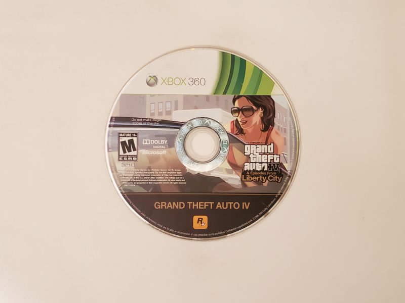 Microsoft Xbox 360 Grand Theft Auto: Episodes from Liberty City video game