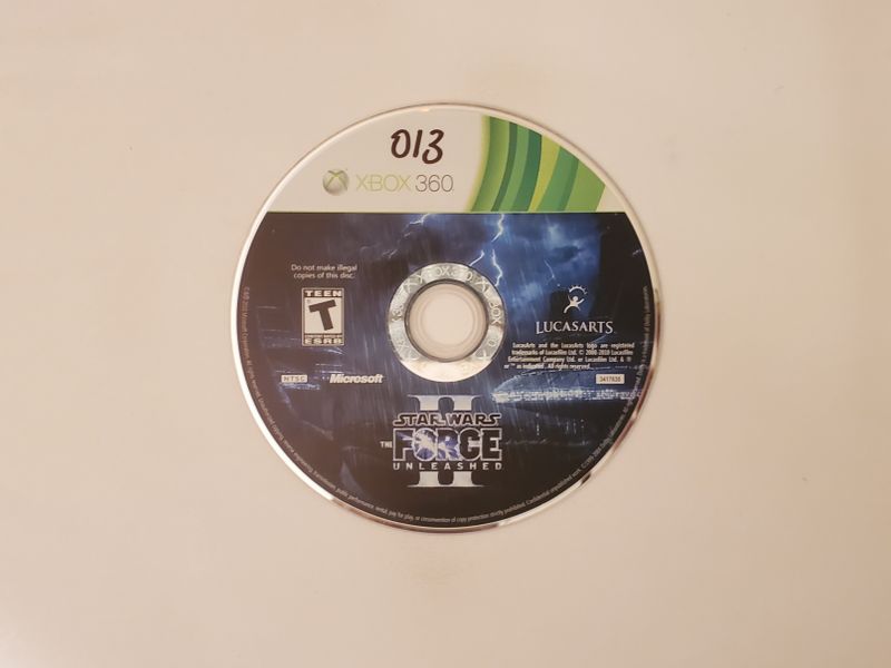 Microsoft Xbox 360 Star Wars: The Force Unleashed II video game