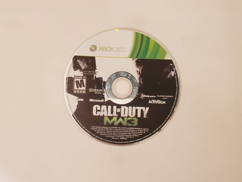 Microsoft Xbox 360 Call of Duty Modern Warfare 3 video game
