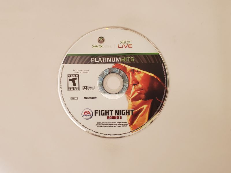Microsoft Xbox 360 Fight Night Round 3 [Platinum Hits] video game