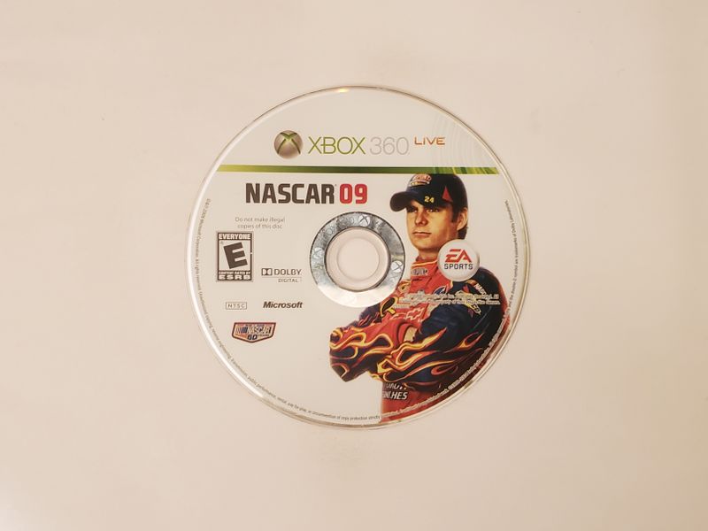 Microsoft Xbox 360 NASCAR 09 video game