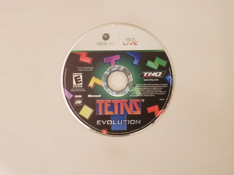 Microsoft Xbox 360 Tetris Evolution video game
