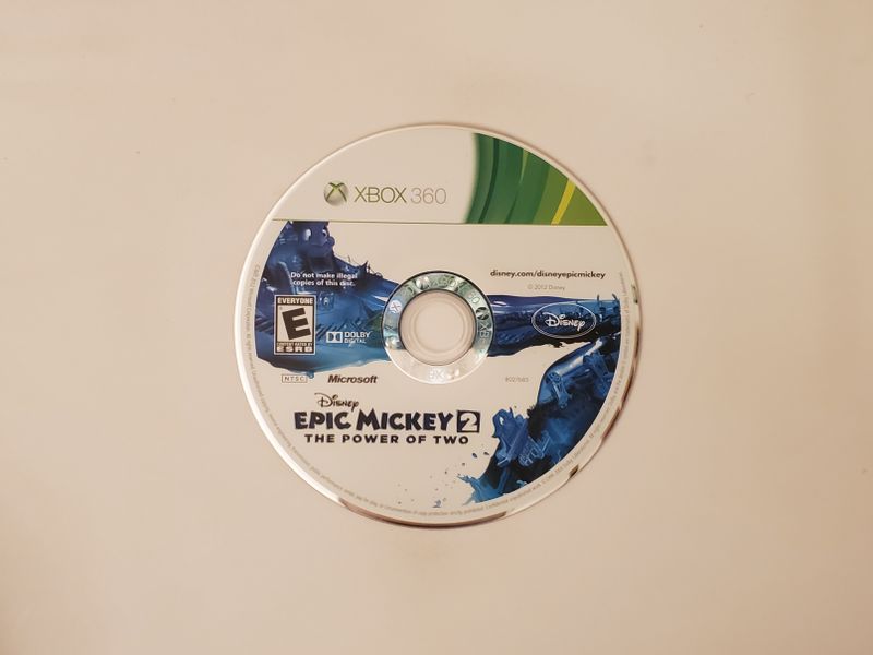 Microsoft Xbox 360 Epic Mickey 2: The Power of Two video game