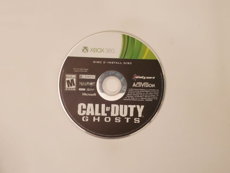 Microsoft Xbox 360 Call of Duty: Ghosts (Disc 2 video game