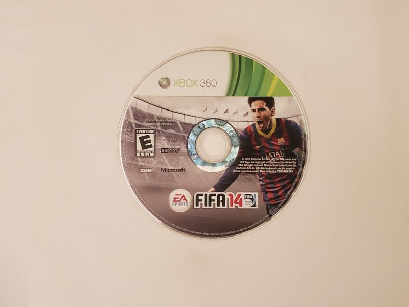Microsoft Xbox 360 FIFA 14 video game