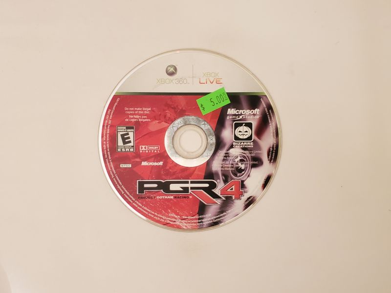 Microsoft Xbox 360 Project Gotham Racing 4 video game