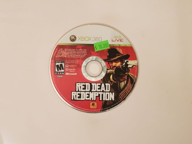 Microsoft Xbox 360 Red Dead Redemption video game