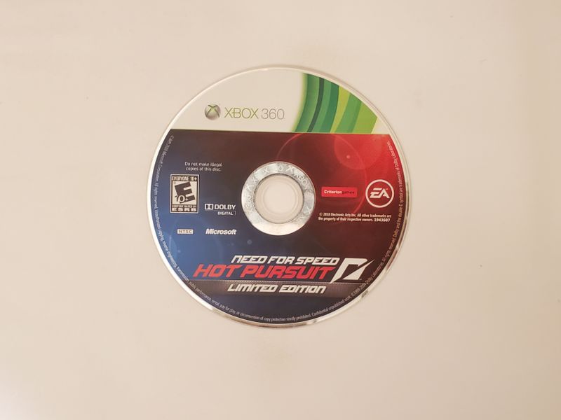 Microsoft Xbox 360 Need For Speed: Hot Pursuit [Limited Edition] video game