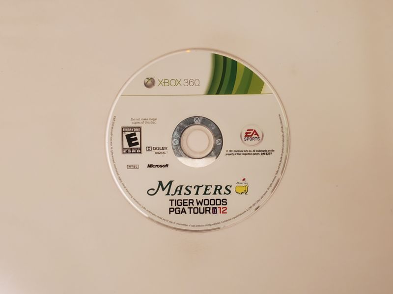 Microsoft Xbox 360 Tiger Woods PGA Tour 12: The Masters video game