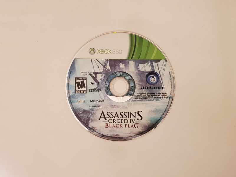 Microsoft Xbox 360 Assassin's Creed IV: Black Flag (Disc 2) video game