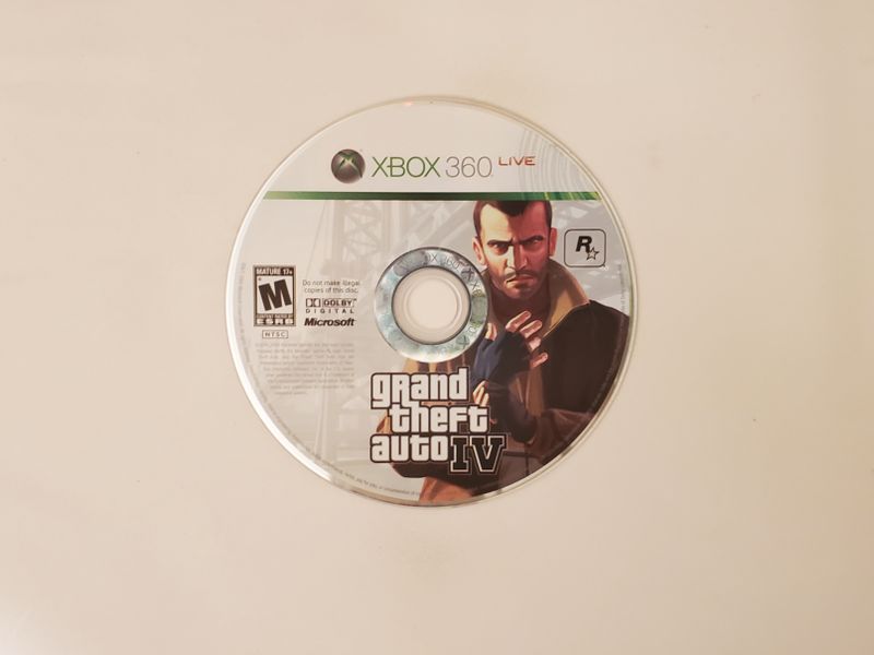 Microsoft Xbox 360 Grand Theft Auto IV video game