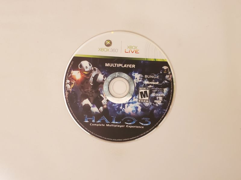 Microsoft Xbox 360 Halo 3 (Multiplayer Disc, Complete Multiplayer Experience) video game
