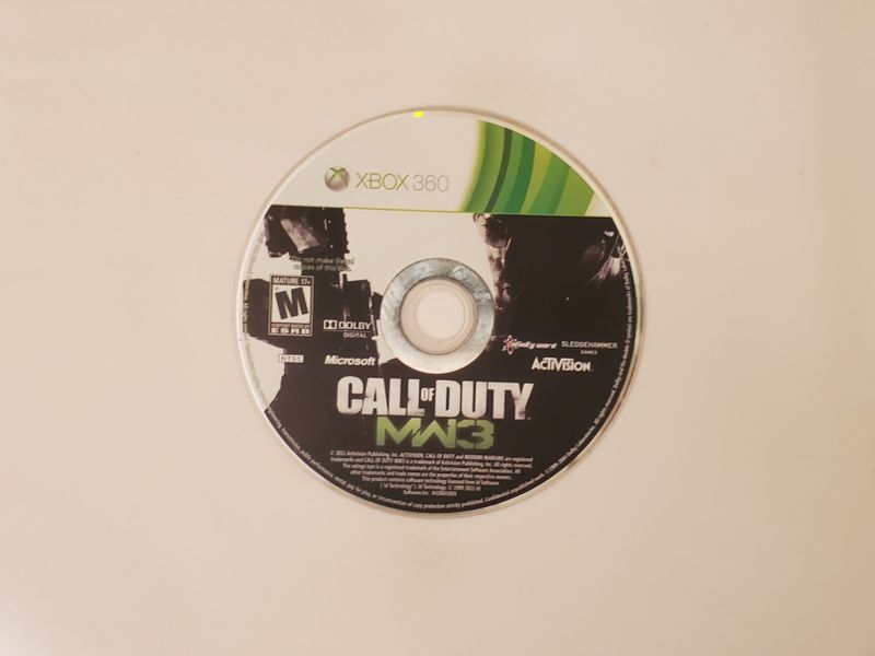 Microsoft Xbox 360 Call of Duty Modern Warfare 3 video game