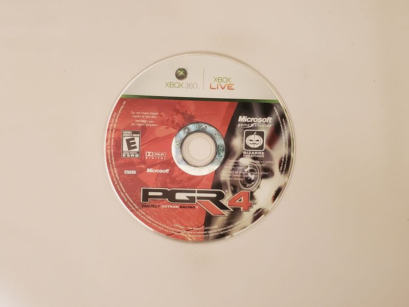 Microsoft Xbox 360 Project Gotham Racing 4 video game