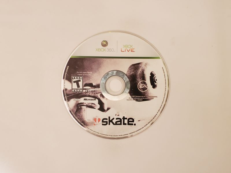 Microsoft Xbox 360 Skate video game