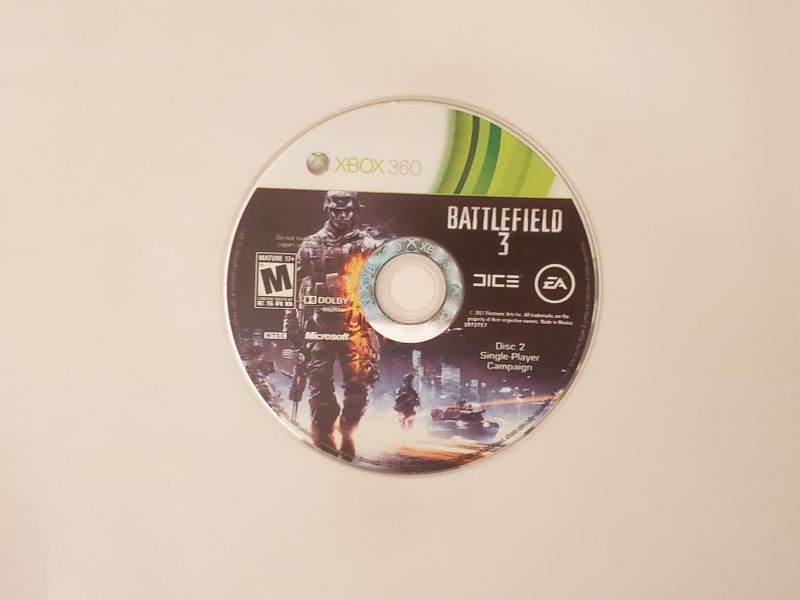 Microsoft Xbox 360 Battlefield 3 (Disc 2: Single-Player Campaign) video game