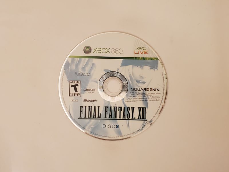 Microsoft Xbox 360 Final Fantasy XIII (Disc 2) video game