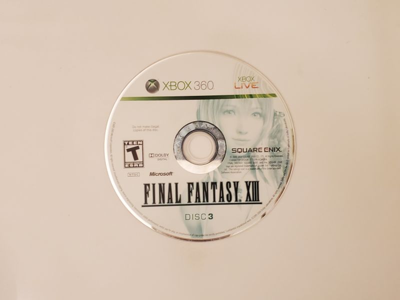 Microsoft Xbox 360 Final Fantasy XIII (Disc 3) video game