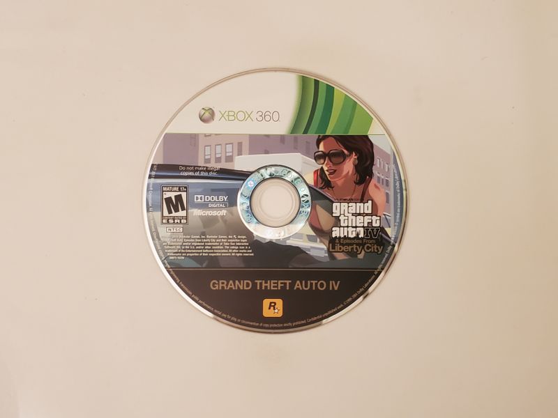 Microsoft Xbox 360 Grand Theft Auto: Episodes from Liberty City video game