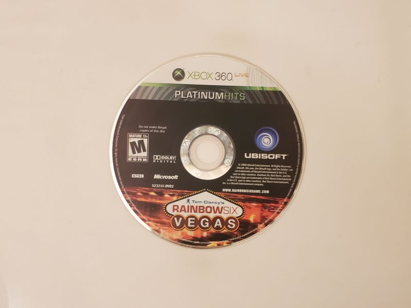 Microsoft Xbox 360 Rainbow Six Vegas [Platinum Hits] video game