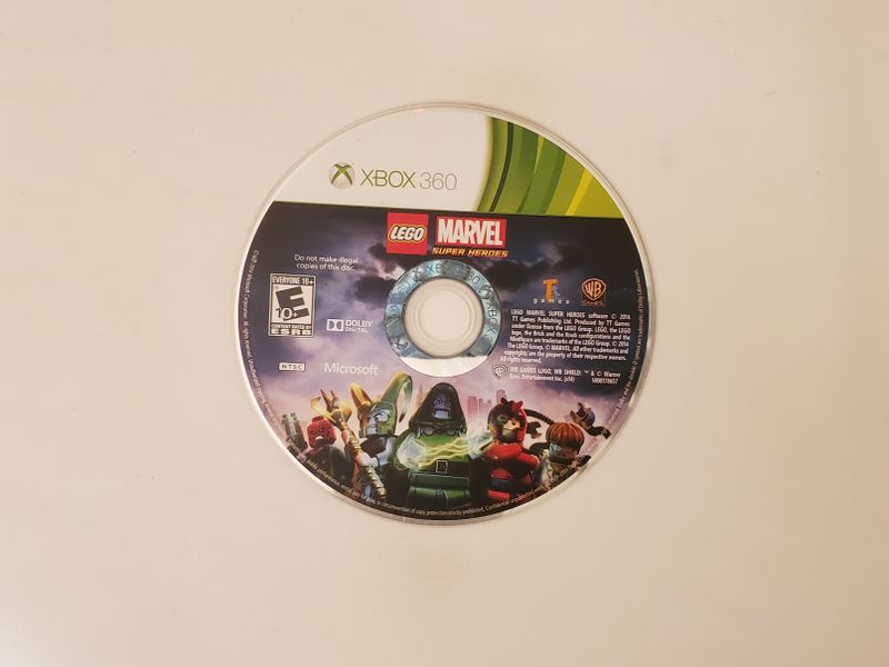 Microsoft Xbox 360 LEGO Marvel Super Heroes video game