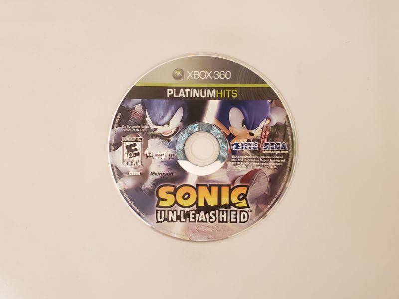 Microsoft Xbox 360 Sonic Unleashed [Platinum Hits] video game