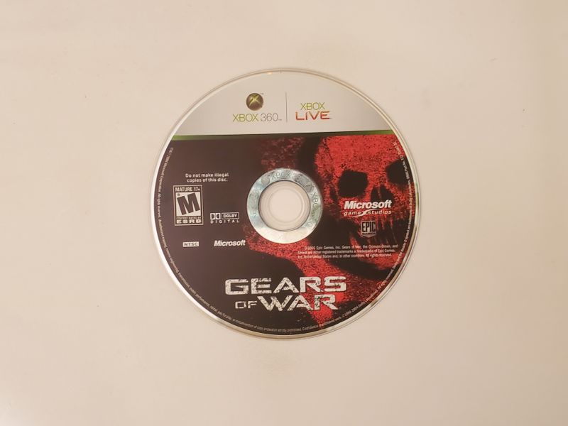 Microsoft Xbox 360 Gears of War video game
