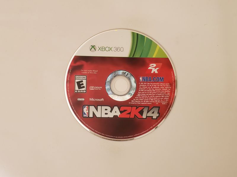 Microsoft Xbox 360 NBA 2K14 video game