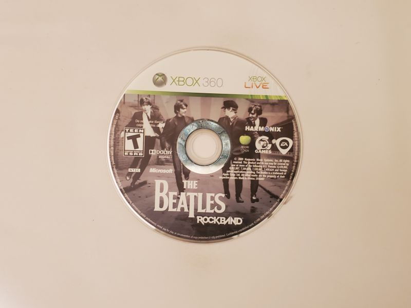 Microsoft Xbox 360 The Beatles: Rock Band video game