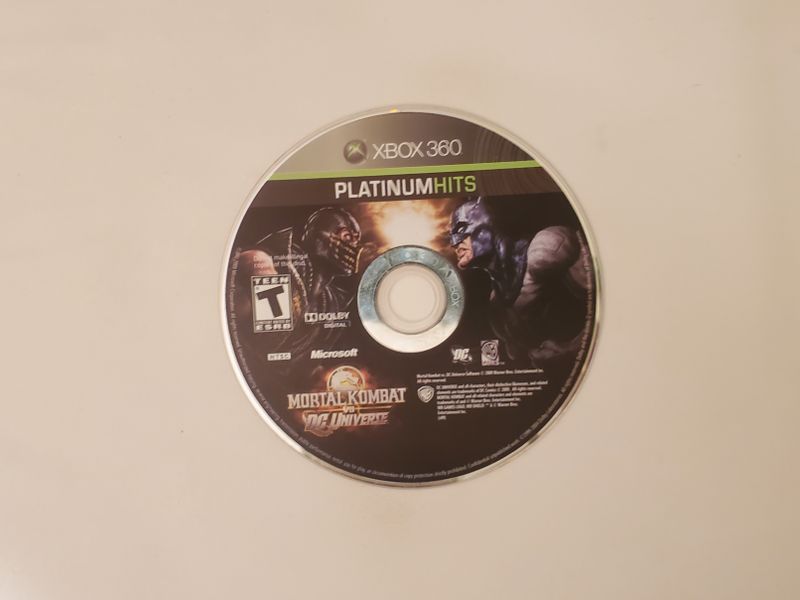 Microsoft Xbox 360 Mortal Kombat Vs. DC Universe [Platinum Hits] video game