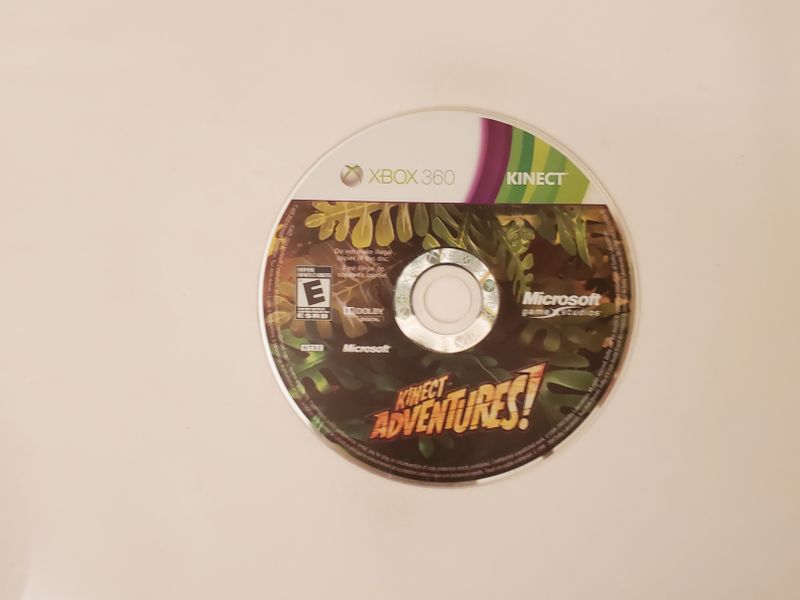 Microsoft Xbox 360 Kinect Adventures video game