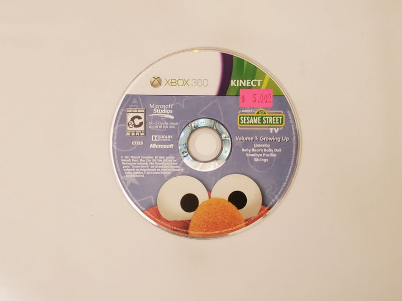 Microsoft Xbox 360 Sesame Street TV: Volume 1 video game