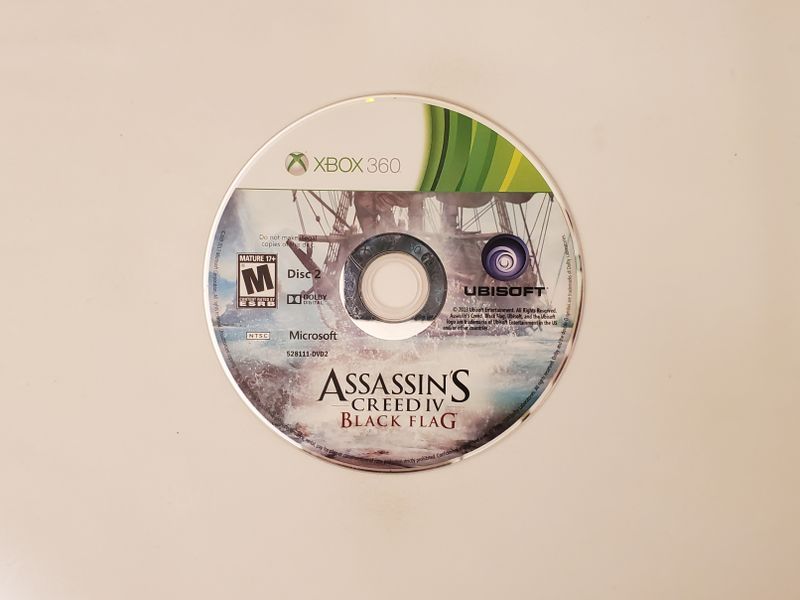 Microsoft Xbox 360 Assassin's Creed IV: Black Flag (Disc 2) video game