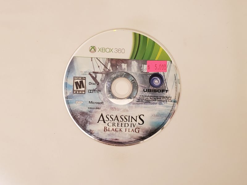 Microsoft Xbox 360 Assassin's Creed IV Black Flag (Disc 2) video game