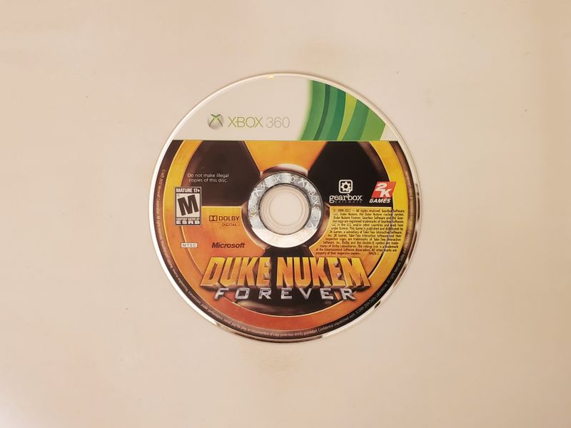 Microsoft Xbox 360 Duke Nukem Forever video game