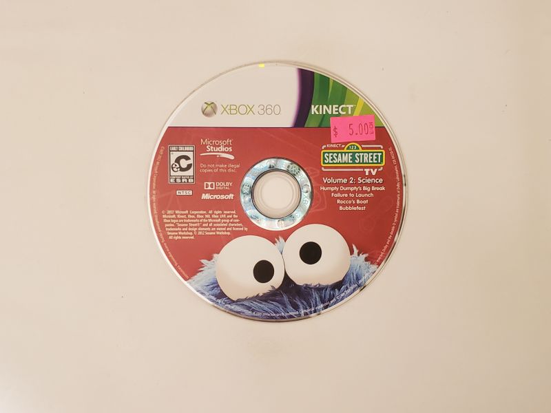 Microsoft Xbox 360 Sesame Street TV: Volume 2 Science video game