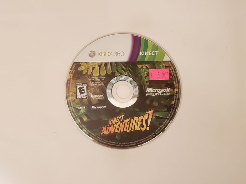Microsoft Xbox 360 Kinect Adventures video game