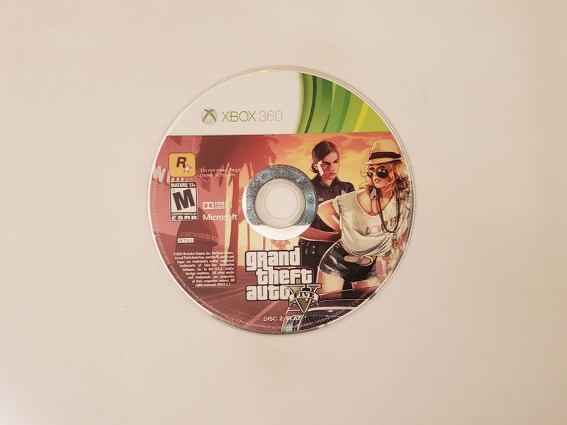 Microsoft Xbox 360 Grand Theft Auto V (Disc 2) video game