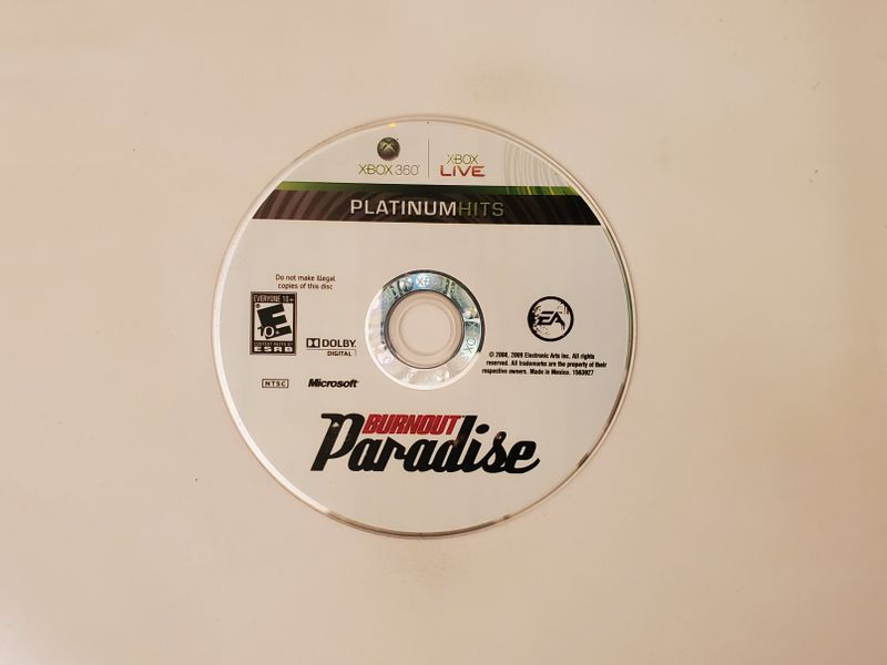 Microsoft Xbox 360 Burnout Paradise [Platinum Hits] video game