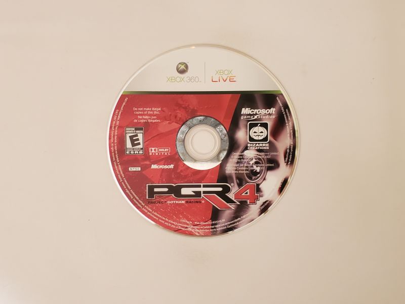 Microsoft Xbox 360 Project Gotham Racing 4 video game
