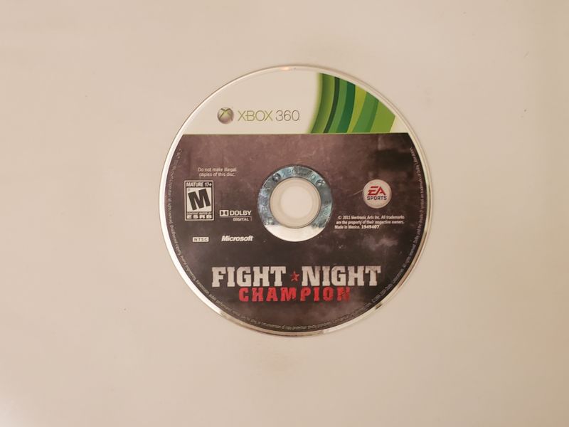 Microsoft Xbox 360 Fight Night Champion video game