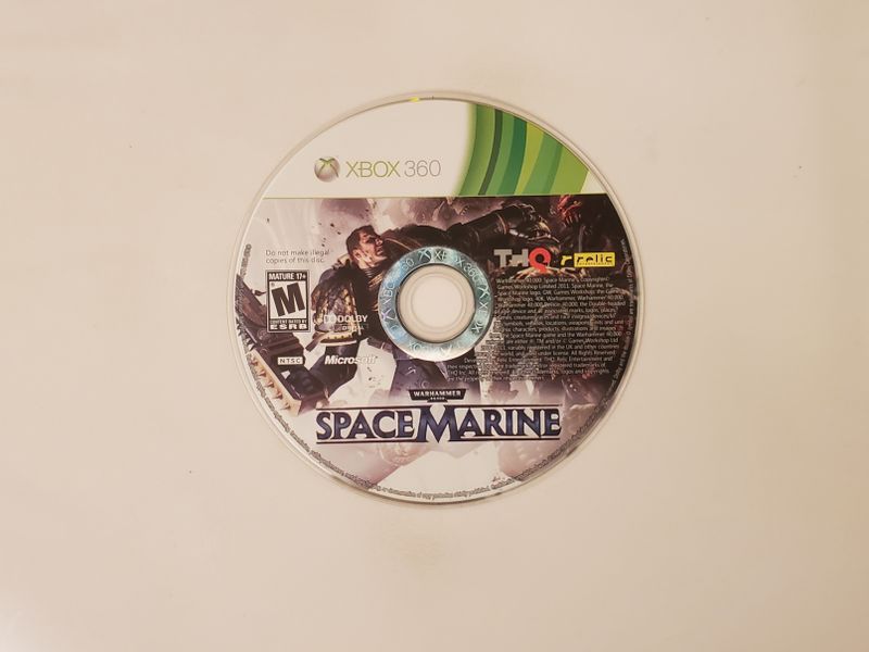 Microsoft Xbox 360 Warhammer 40000: Space Marine video game