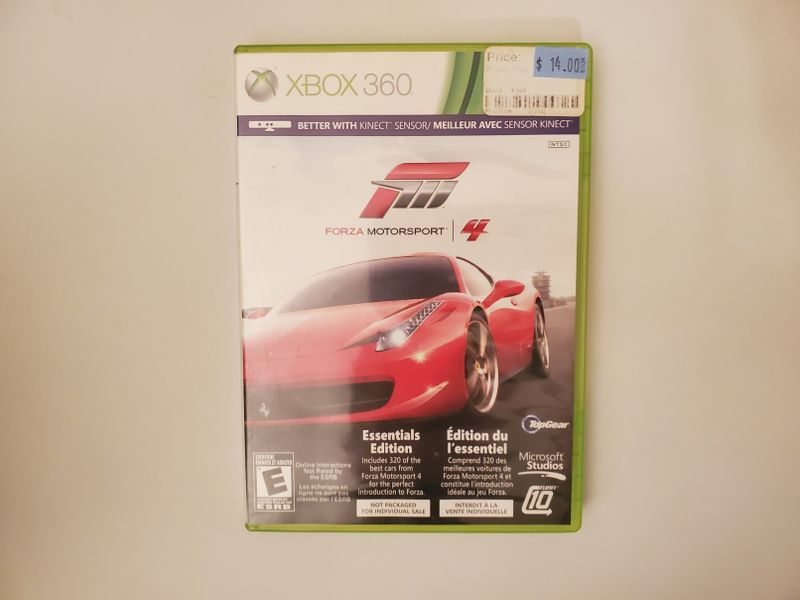 Microsoft Xbox 360 Forza Motorsport 4 Essentials Edition video game