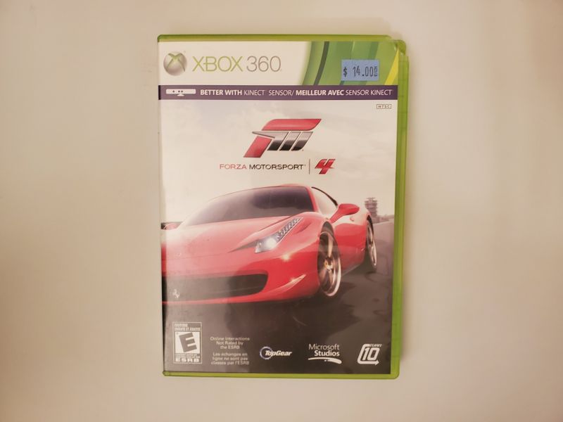 Microsoft Xbox 360 Forza Motorsport 4 video game